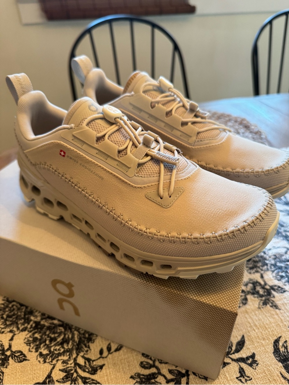 On Running Men’s Cloud Nova Sneakers — Light Beige